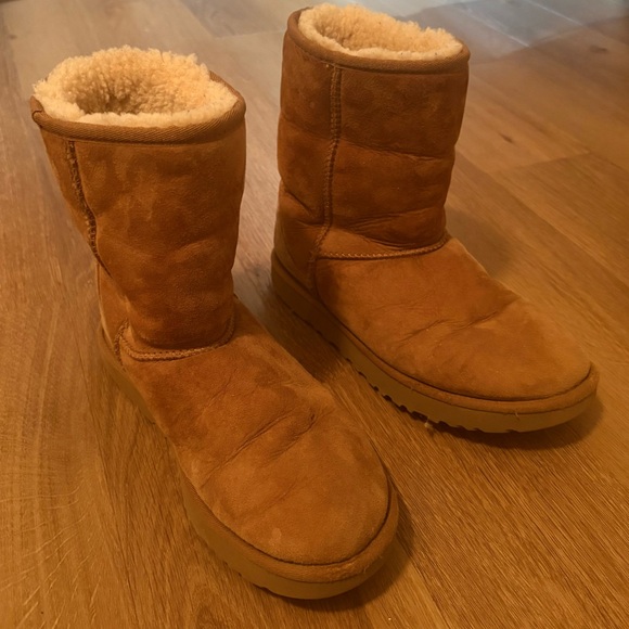 UGG Shoes - UGG Tan Ankle Boots